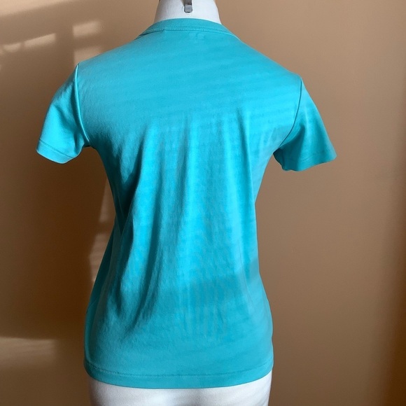 2/$30 UNIQLO Crew Neck Short Sleeve T-Shirt in Aqua Size M - Picture 12 of 14